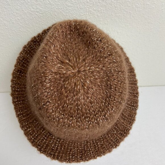 Vintage Knitting Fedora Hat Made in Italy - Picture 6 of 8